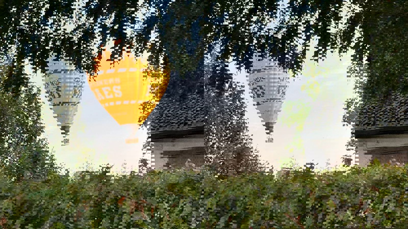 Ballonvlucht boven Arendonk