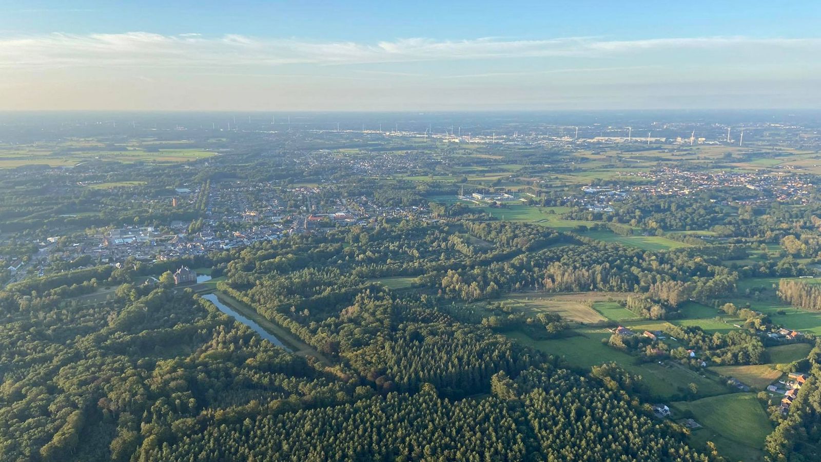 Ballonvaarten boven de regio Lommel