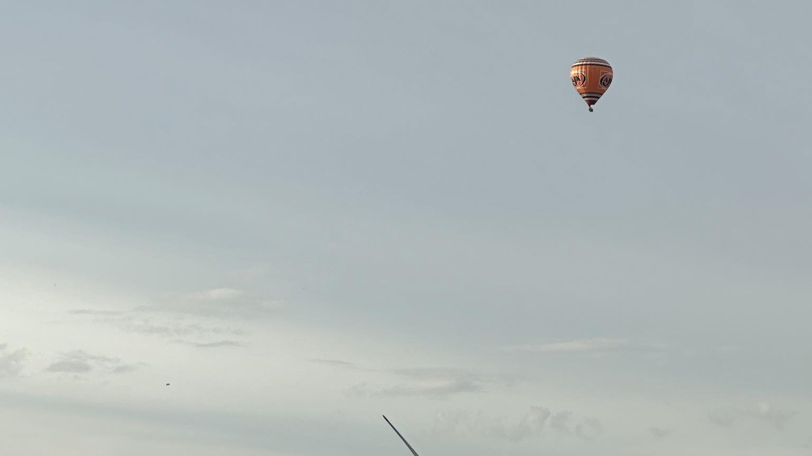 luchtballon boven Maasmechelen