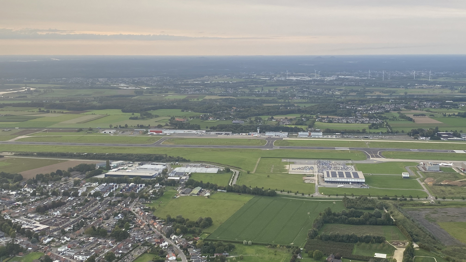 Ballonvaren boven Maastricht