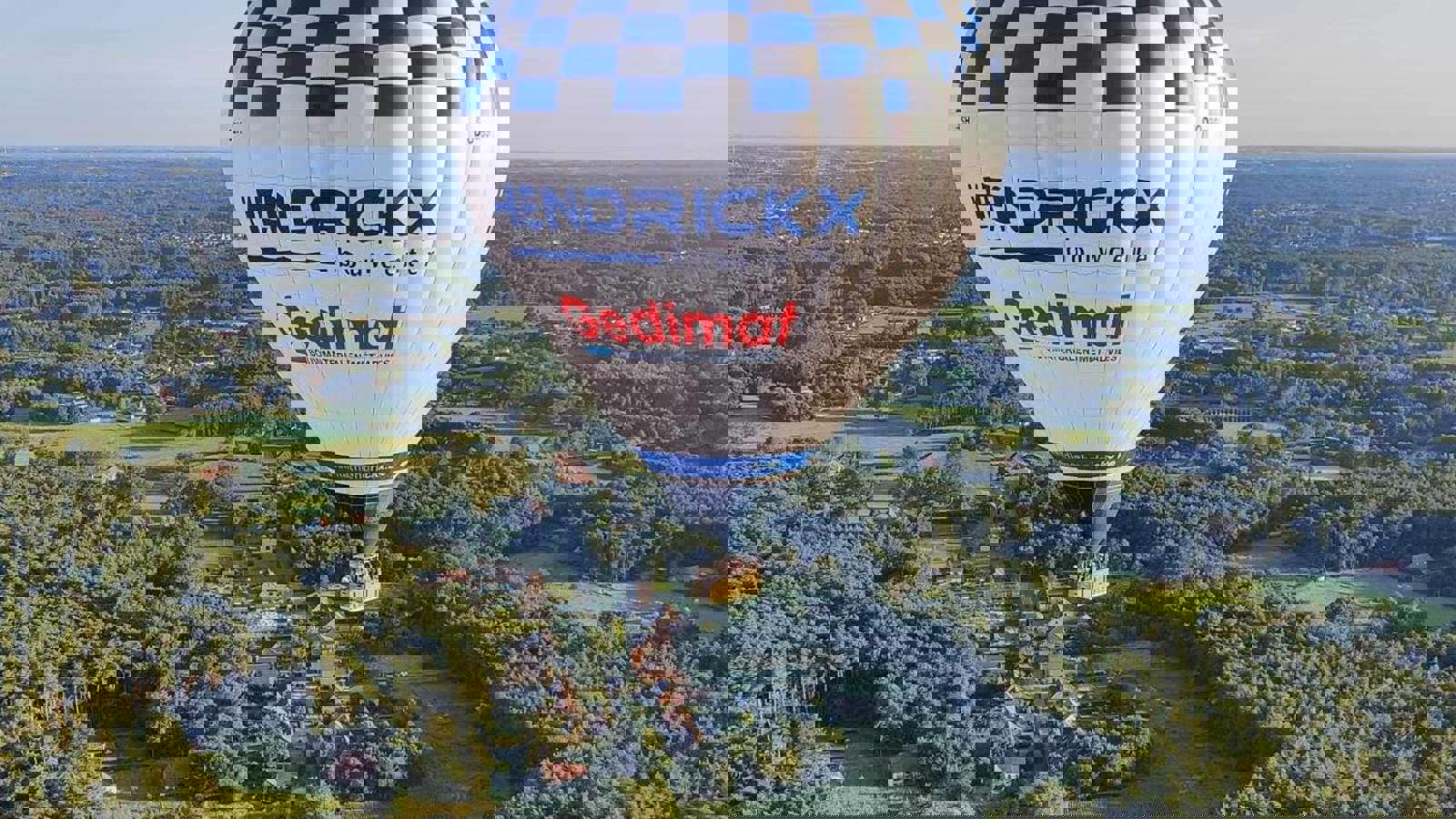 Ballonvaarten boven Hoogstraten